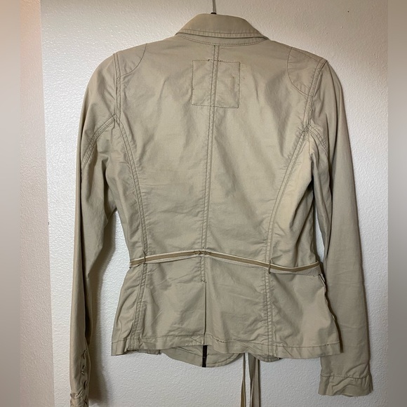 American Eagle Khaki Utility Jacket Blazer - Picture 9 of 12